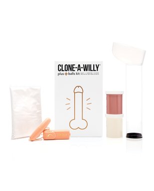 Clone-A-Willy Plus+ Balls Kit - Medium Skin Tone