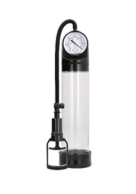 PUMPED COMFORT PUMP W/ ADVANCED PSI GAUGE TRANSPARENT