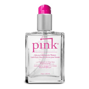 Pink Silicone 4oz Glass Bottle