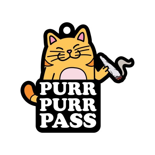 Purr Purr Pass Air Freshner