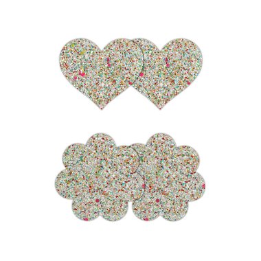 Pretty Pasties Heart/Flower Glow 2 sets