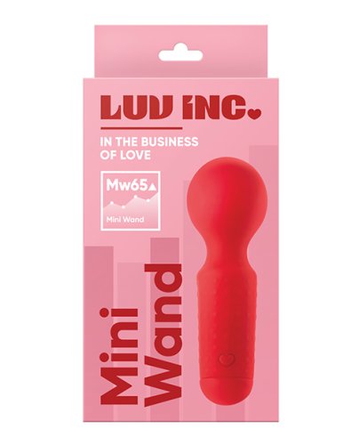 Luv Inc. 4\" Mini Wand - Red