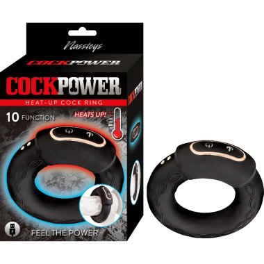 COCKPOWER HEAT UP COCK RING BLACK