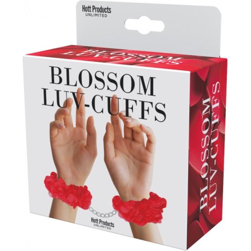 BLOSSOM LUV CUFFS FLOWER CUFFS RED