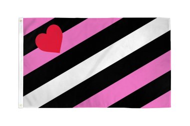 Leather Girl Pride Flag 3' x 5' Polyestr