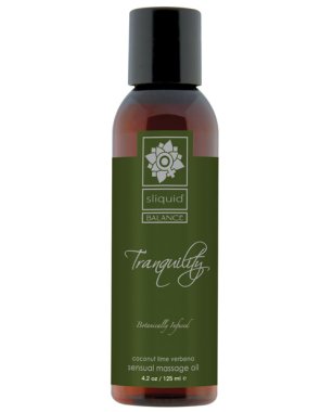 Sliquid Organics Massage Oil - 4.2 oz Tranquility