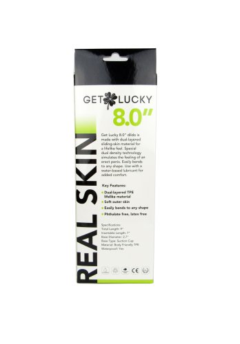 SHIBARI GET LUCKY 8 REAL SKIN DARK BROWN \"