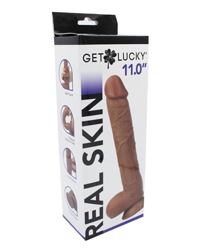 Get Lucky 11\" Real Skin Series - Light Brown