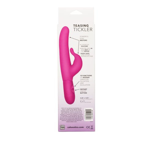 POSH TEASING TICKLER 10 FUNCTION PINK