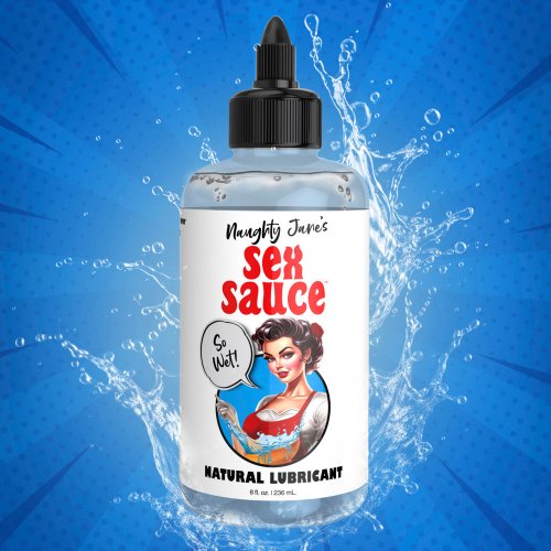 Naughty Janes Sex Sauce Natural Lube 8oz