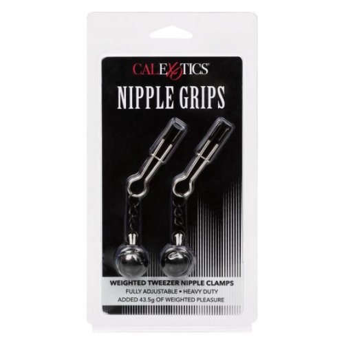 NIPPLE GRIPS WEIGHTED TWEEZER NIPPLE CLAMPS