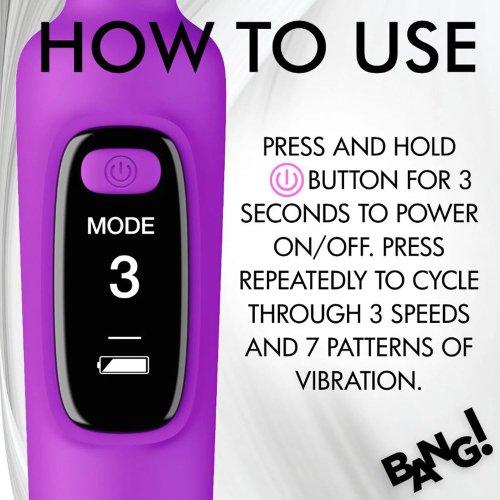 Bang! Digital Silicone Wand