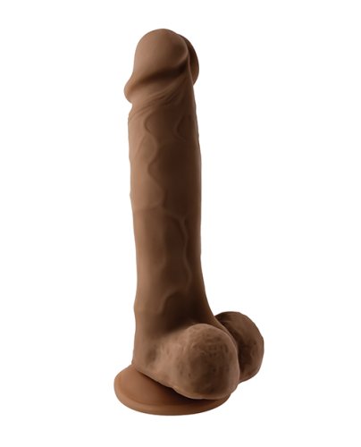 Selopa 6.5\" Natural Feel Dildo - Dark