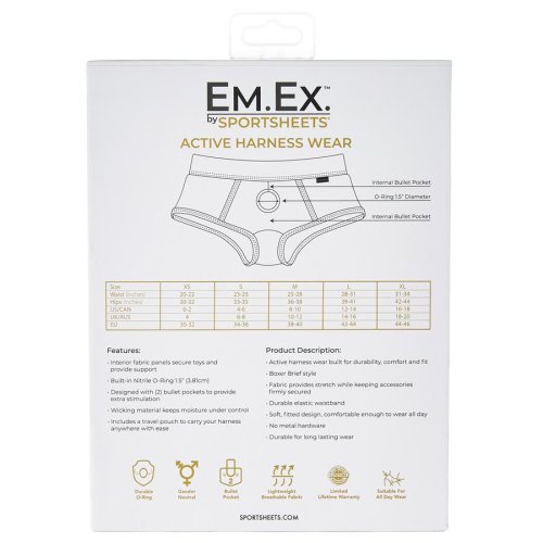 SPORTSHEETS EM.EX. FIT HARNESS MEDIUM