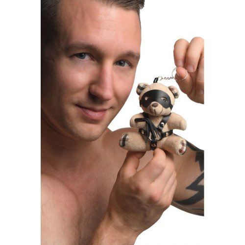 BDSM Bondage Teddy Bear Keychain