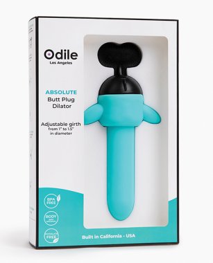 Odile Absolute Butt Plug Dilator - Aqua