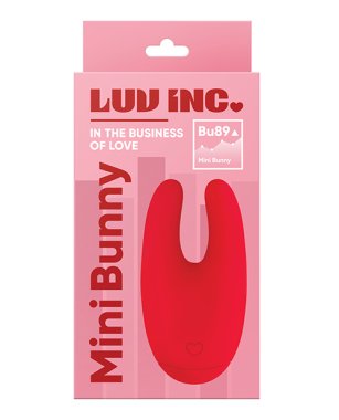 Luv Inc. U -Shape Mini Bunny - Red