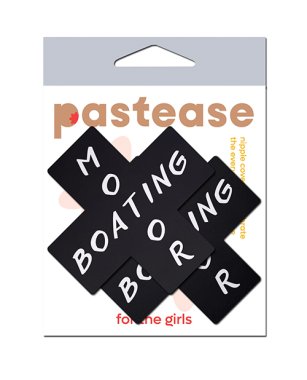 Pastease Motor Boating Plus X - Black/White O/S