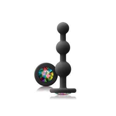 Glams Ripple Rainbow Gem - Black