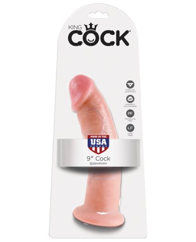 King Cock 9\" Cock - Flesh