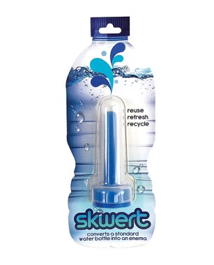 Skwert Water Bottle Enema - Blue