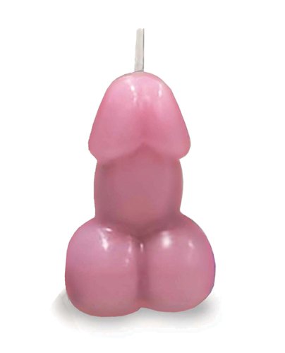 Eden\'s Penis Candle - Rose - Vanilla