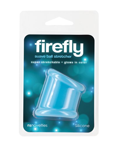 Firefly Thrill Glow in the Dark Dildo - Small, Blue