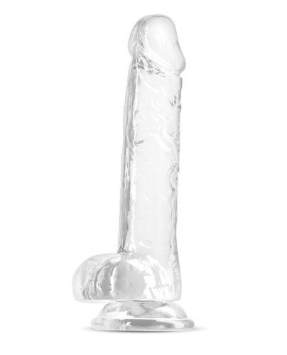 Fantasia Ballsy 6.5\" Dildo - Clear