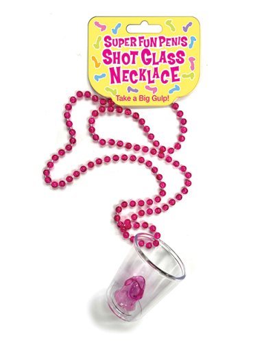 SUPER FUN SHOT GLASS NECKLACE