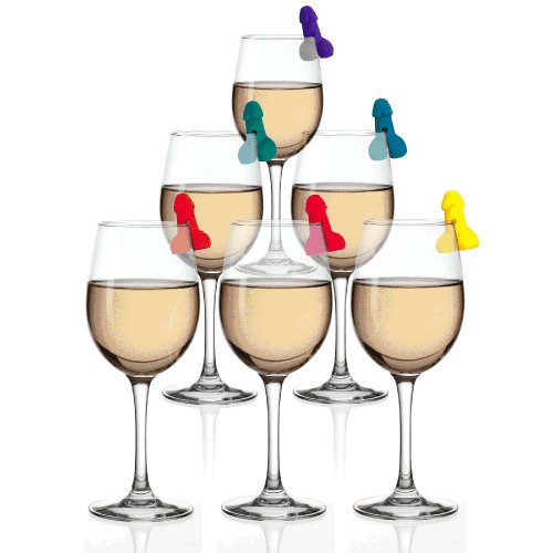 Super Fun Penis Cocktail Markers 6pc