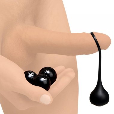 Cock Dangler Silicone Strap with Weights