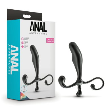 ANAL ADVENTURES PROSTATE STIMULATOR BLACK