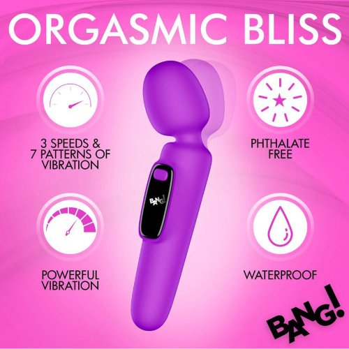 Bang! Digital Silicone Wand