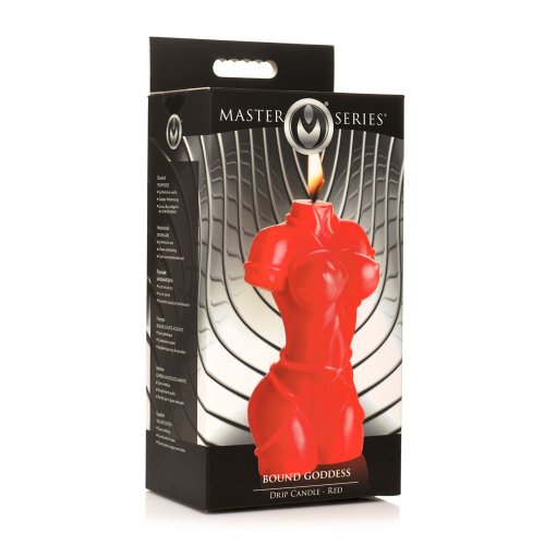 Bound Goddess Drip Candle - Red