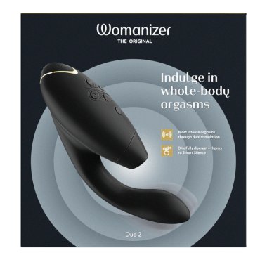 Womanizer Duo 2 Black Clitoris Necklace Promo
