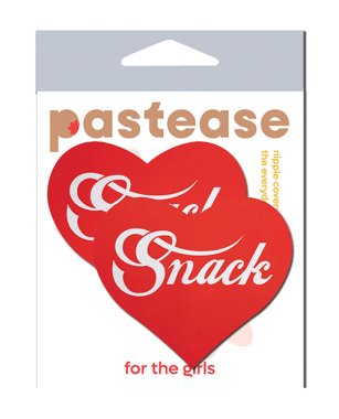 Pastease Premium Heart Snack - Red O/S