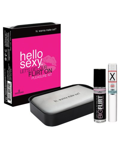 Sensuva Hello Sexy Let\'s Get Our Flirt On Pleasure Kit