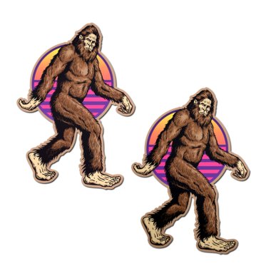 Sasquatch Bigfoot Nipple Pasties