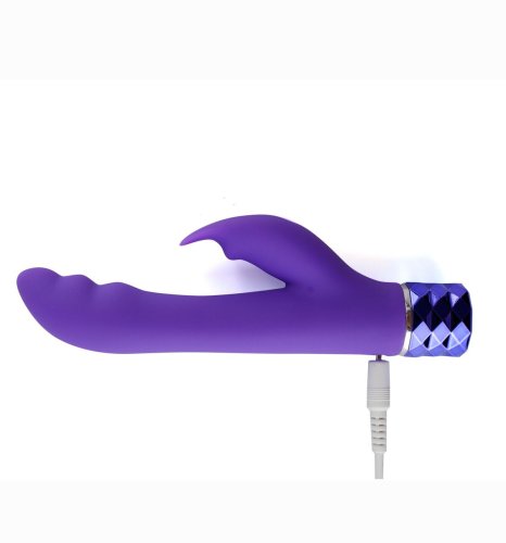 HAILEY SILICONE RABBIT PURPLE