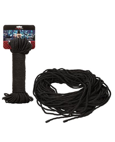 SCANDAL BDSM ROPE 50M/164 FT BLACK