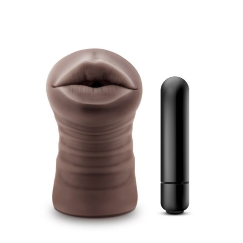 EnLust Krystal -Vibrating stroker -Brown