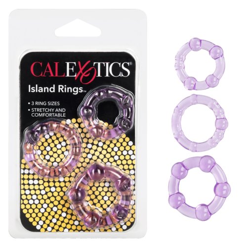 ISLAND RINGS- PURPLE