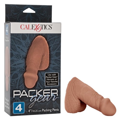 PACKER GEAR BROWN PACKING PENIS 4IN