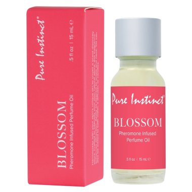 PURE INSTINCT PHEROMONE INFUSED PERFUME OIL EAU DE PARFUM BLOSSOM .5FL OZ/15ML