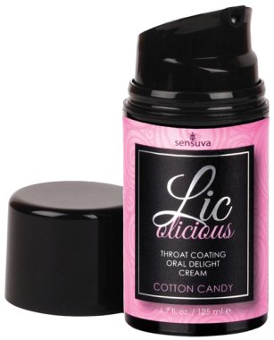 Lic O Licious Oral Delight Cream - 1.7 oz Bottle Cotton Candy