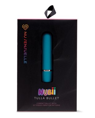 Nu Sensuelle Nubii Tulla Rounded Tip 10 Speed Bullet - Blue