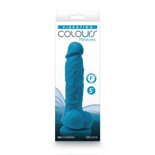 Colours Pleasures 5\" Vibrating - Blue