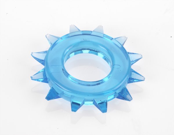 ELASTOMER C RING STUD BLUE