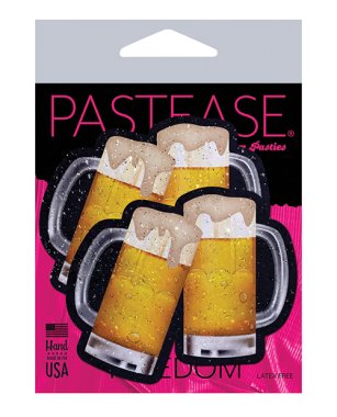 Pastease Premium Clinking Beer Mugs - Yellow O/S