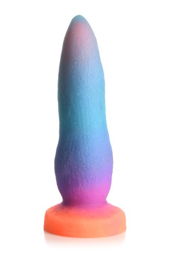 CREATURE COCKS TENTA-COCK GLOW IN THE DARK SILICONE DILDO